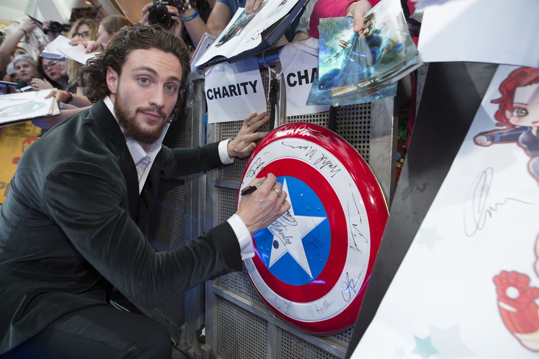 Vingadores: Era de Ultron : Fotos Aaron Taylor-Johnson