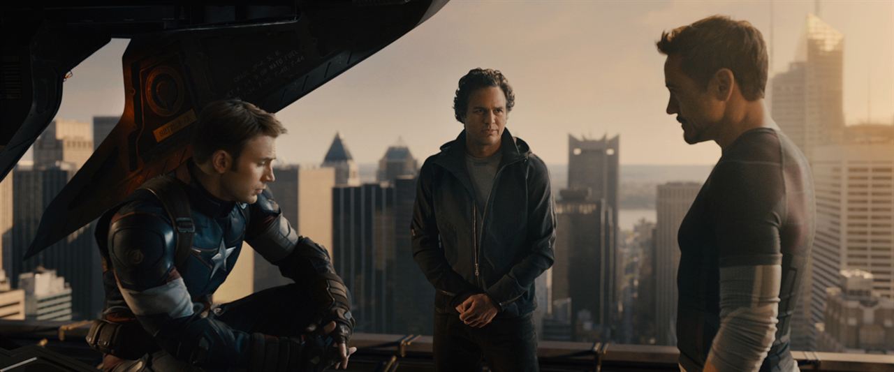 Vingadores: Era de Ultron : Fotos Mark Ruffalo, Robert Downey Jr., Chris Evans