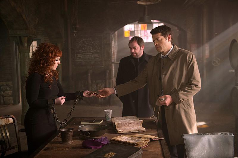 Supernatural : Fotos Misha Collins, Mark Sheppard, Ruth Connell