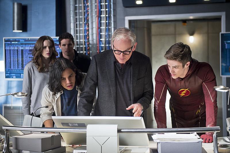The Flash (2014) : Fotos Grant Gustin, Robbie Amell, Carlos Valdes, Victor Garber, Danielle Panabaker