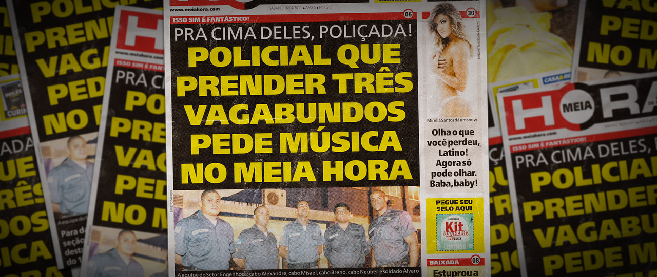 Meia Hora e as Manchetes que Viram Manchete : Fotos