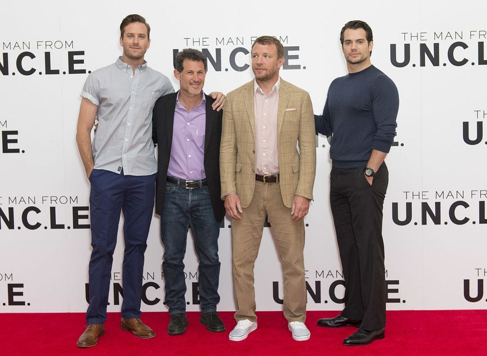 O Agente da U.N.C.L.E. : Revista Henry Cavill, Armie Hammer, Guy Ritchie