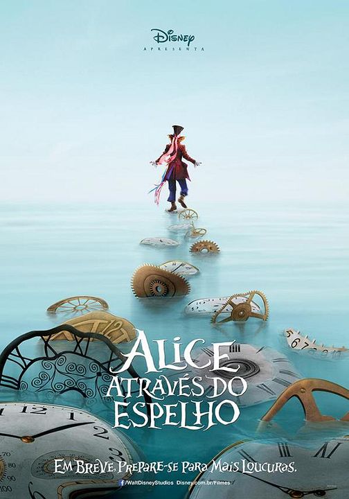 Alice Através do Espelho : Poster