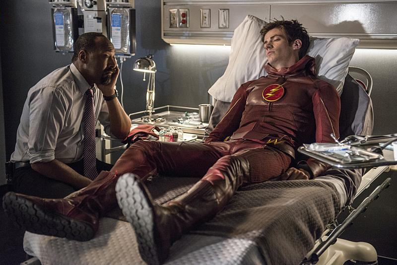 The Flash (2014) : Fotos Jesse L. Martin, Grant Gustin