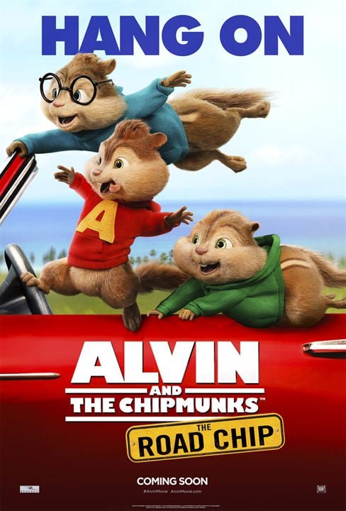 Alvin e os Esquilos: Na Estrada : Poster