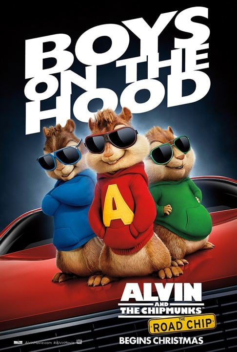 Alvin e os Esquilos: Na Estrada : Poster
