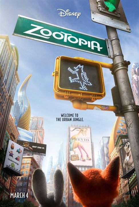 Zootopia: Essa Cidade é o Bicho : Poster