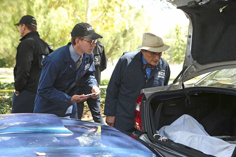 Fotos David McCallum, Brian Dietzen, Mark Harmon