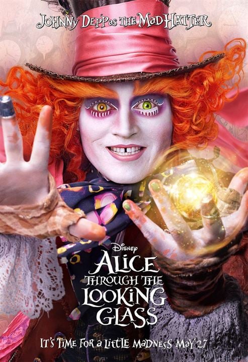 Alice Através do Espelho : Poster