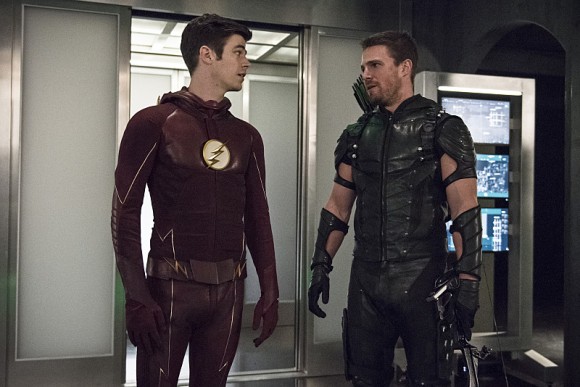 The Flash (2014) : Fotos Stephen Amell, Grant Gustin