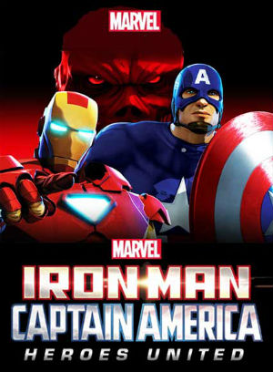 Homem de Ferro e Capitão América: Super-Heróis Unidos : Poster