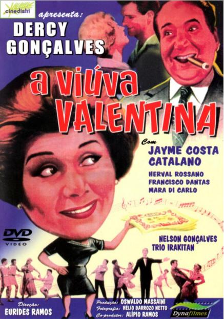 A viúva Valentina : Poster