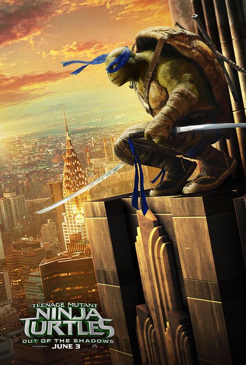 As Tartarugas Ninja - Fora das Sombras : Poster