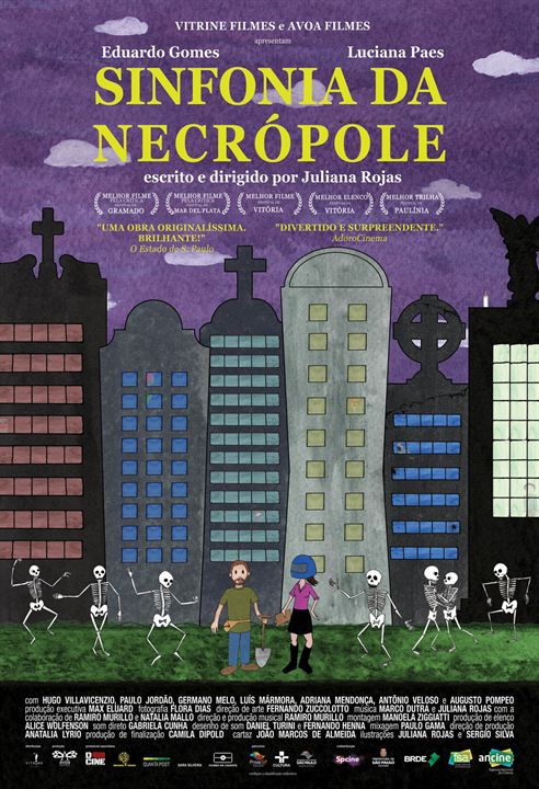 Sinfonia da Necrópole : Poster
