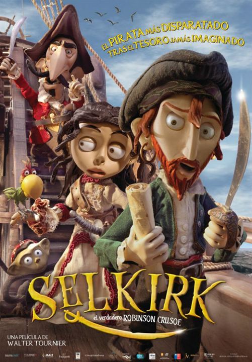 Selkirk, o Verdadeiro Robinson Crusóe : Poster