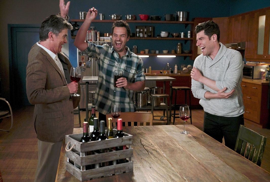 New Girl : Fotos Peter Gallagher, Max Greenfield, Jake Johnson