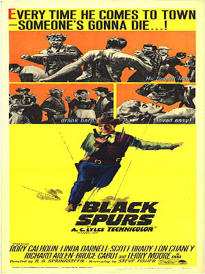 O Pistoleiro de Esporas Negras : Poster