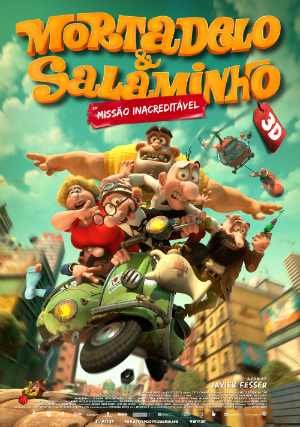 Mortadelo e Salaminho 3D - Missão Inacreditável : Poster