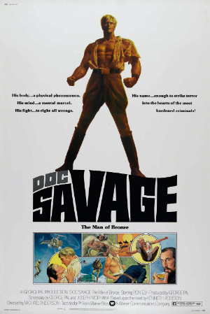 Doc Savage: O Homem de Bronze : Poster