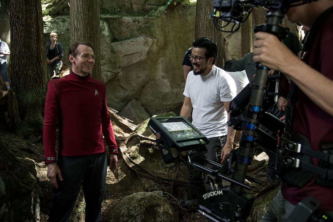 Star Trek: Sem Fronteiras : Fotos Simon Pegg, Justin Lin