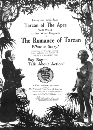 O Romance de Tarzan : Poster