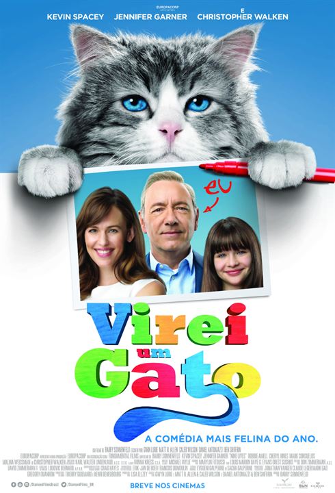 Virei um Gato : Poster