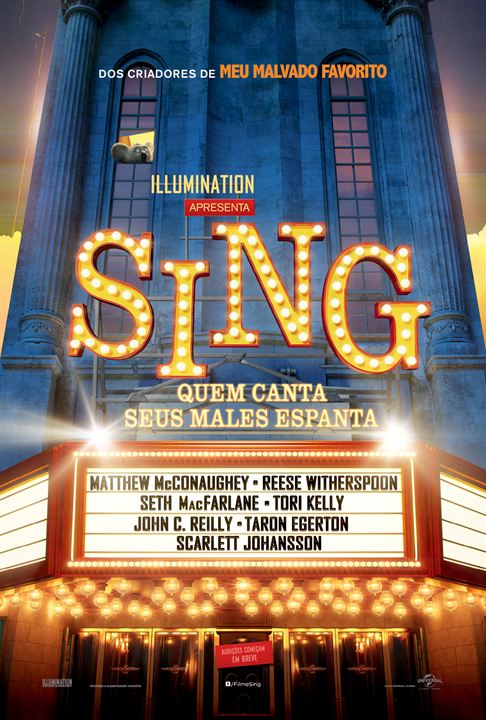 Sing - Quem Canta Seus Males Espanta : Poster