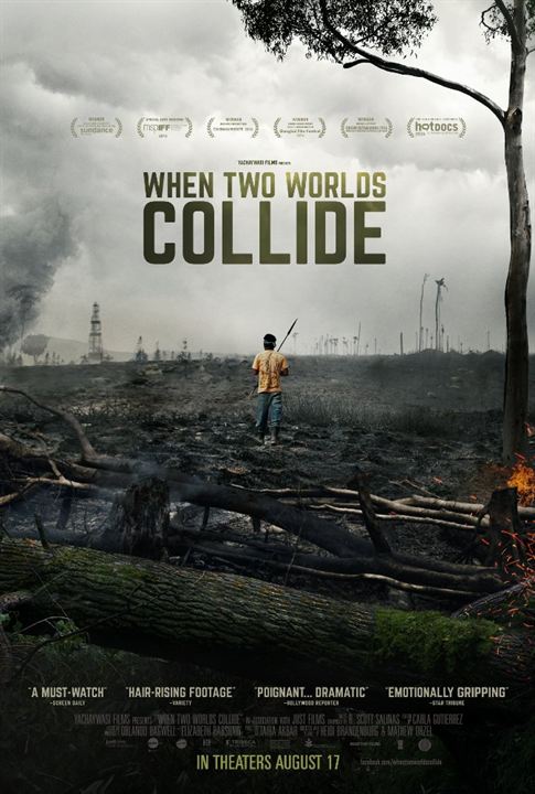 When Two Worlds Collide : Poster