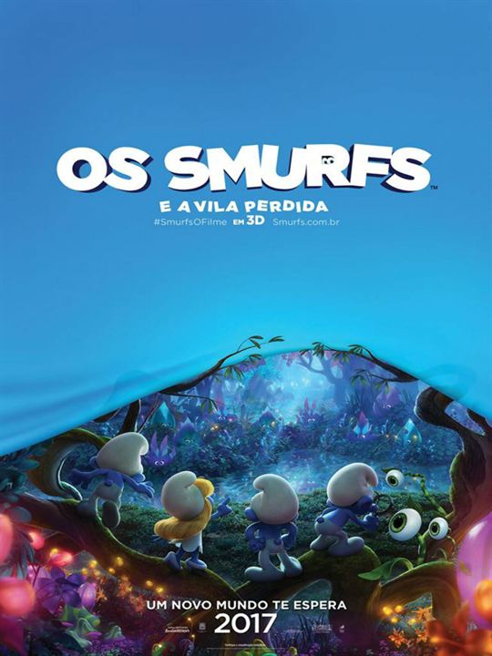 Os Smurfs e a Vila Perdida : Poster