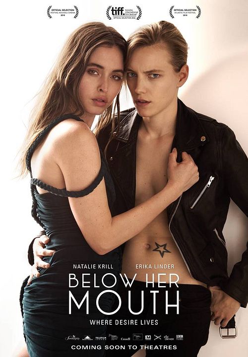 Below Her Mouth : Poster