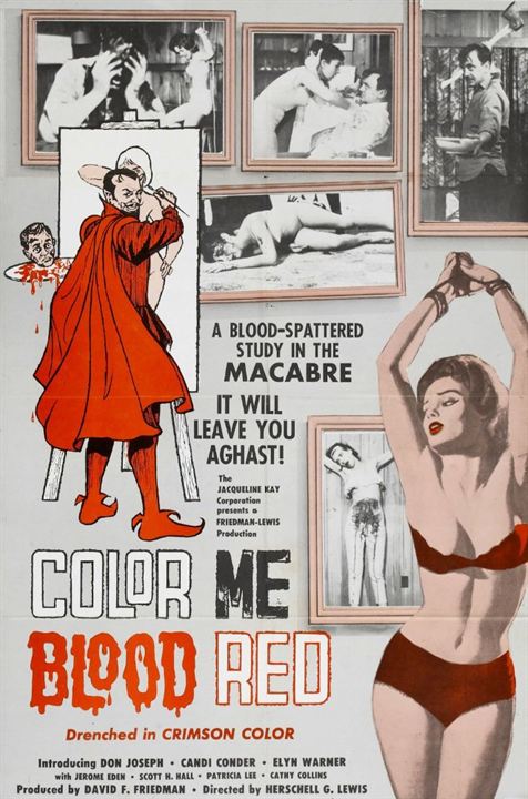 Color Me Blood Red : Poster