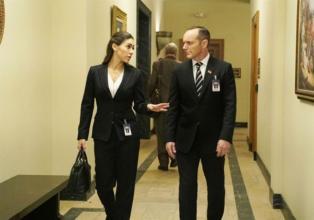 Marvel's Agents of S.H.I.E.L.D. : Fotos Natalia Cordova-Buckley, Clark Gregg