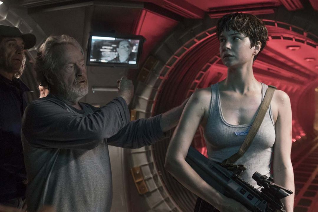 Alien: Covenant : Fotos Katherine Waterston, Ridley Scott