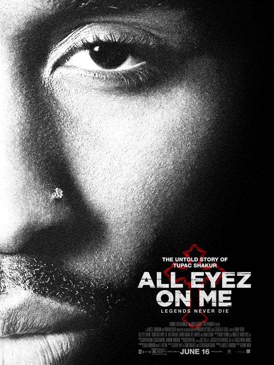All Eyez On Me: A História de Tupac : Poster