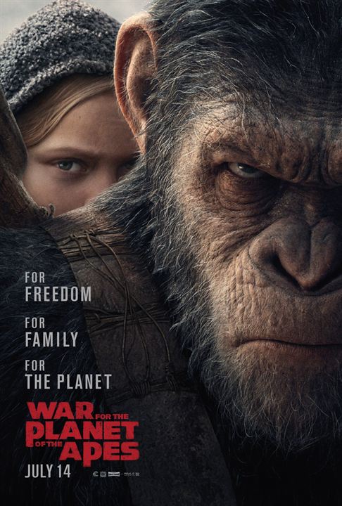 Planeta dos Macacos: A Guerra : Poster