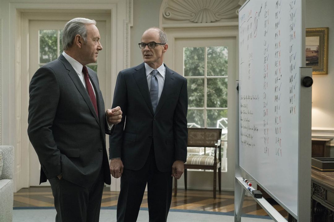 House of Cards : Fotos Michael Kelly, Kevin Spacey