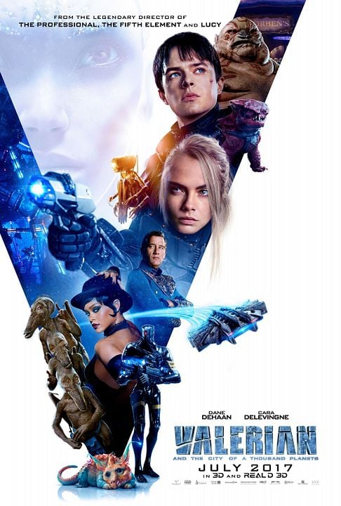 Valerian e a Cidade dos Mil Planetas : Poster