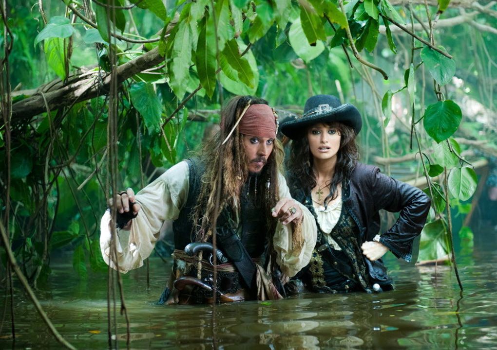 Piratas do Caribe - Navegando em Águas Misteriosas : Fotos Johnny Depp, Penélope Cruz