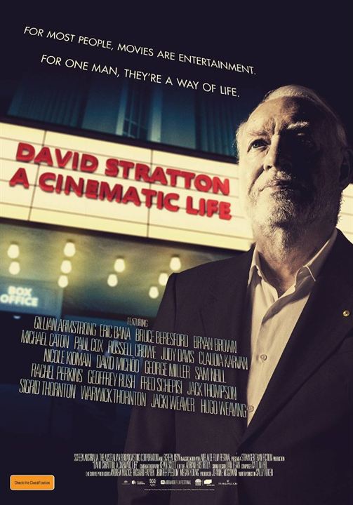 David Stratton – A Cinematic Life : Poster