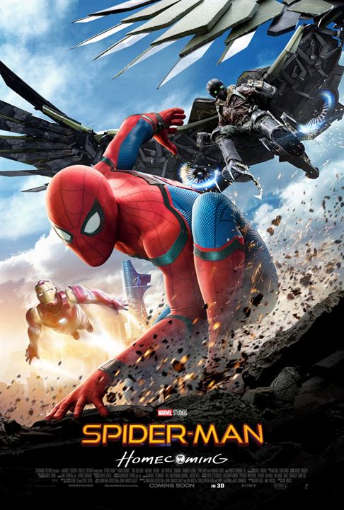 Homem-Aranha: De Volta ao Lar : Poster