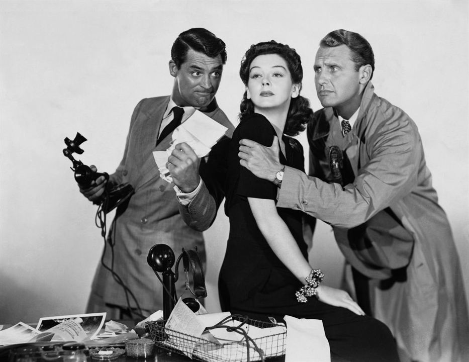 Jejum de Amor : Fotos Ralph Bellamy, Cary Grant, Rosalind Russell