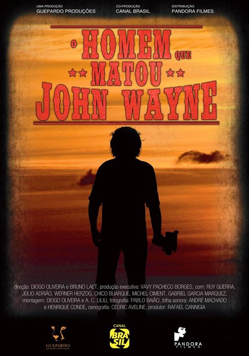 O Homem que Matou John Wayne : Poster