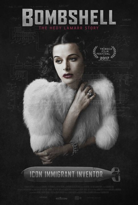 Bombshell: A História de Hedy Lamarr : Poster