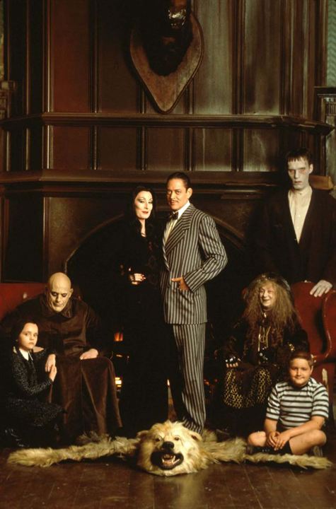 A Família Addams : Fotos Christopher Lloyd, Raúl Julia, Judith Malina, Anjelica Huston, Christina Ricci