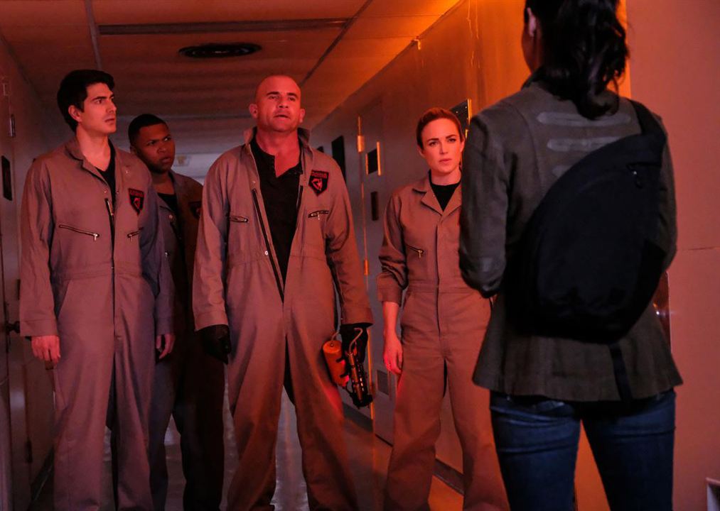 Legends of Tomorrow : Fotos Franz Drameh, Caity Lotz, Tala Ashe, Dominic Purcell, Brandon Routh