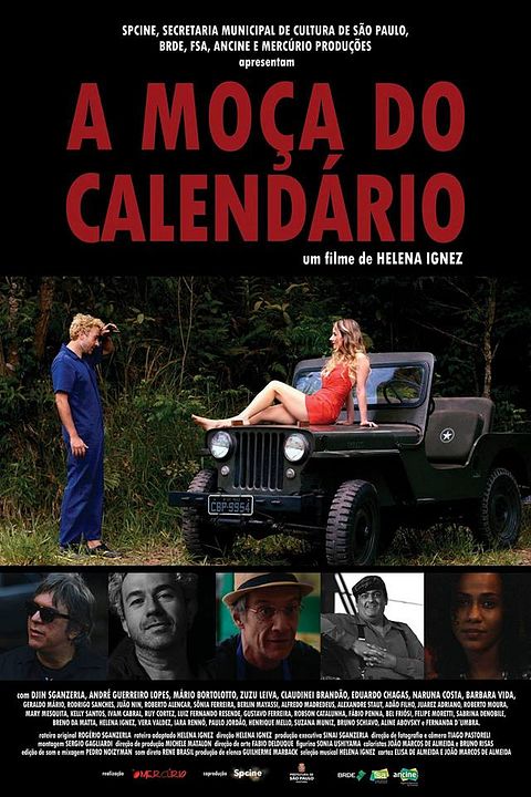 A Moça do Calendário : Poster