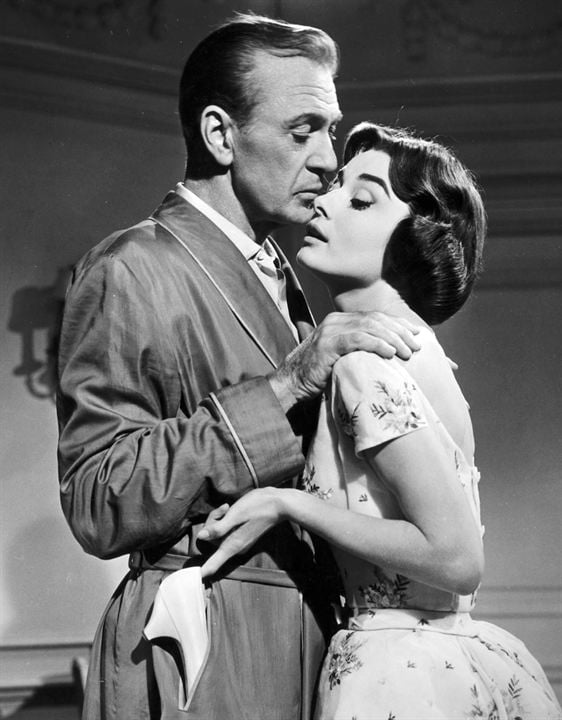 Um Amor na Tarde : Fotos Gary Cooper, Audrey Hepburn