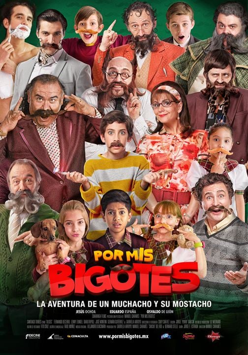 Por meus bigodes : Poster