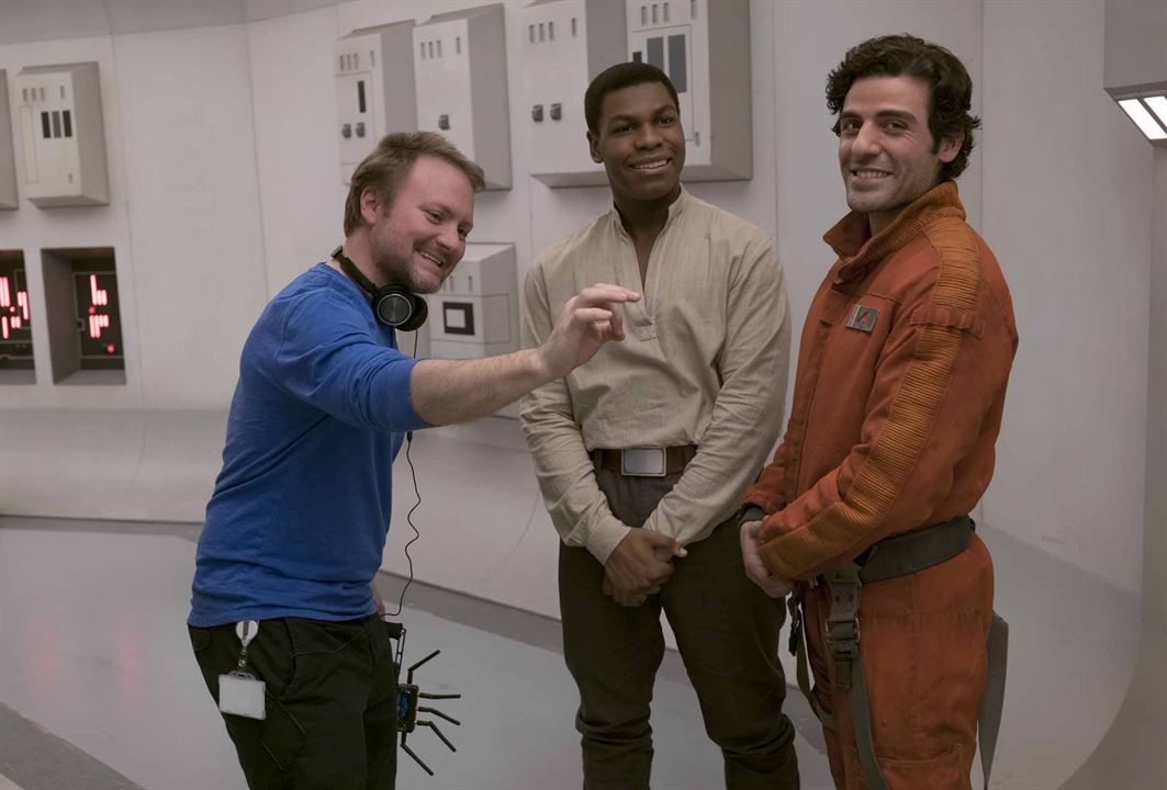 Star Wars: Os Últimos Jedi : Fotos Oscar Isaac, John Boyega, Rian Johnson