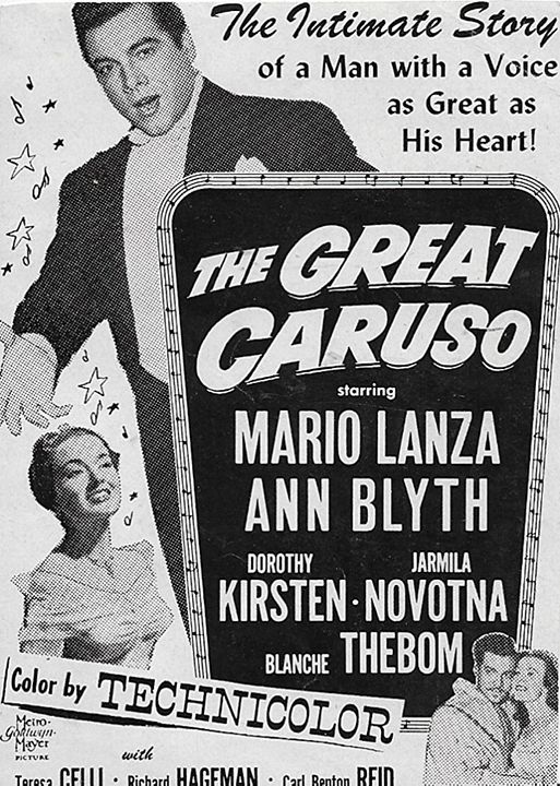 O Grande Caruso : Poster